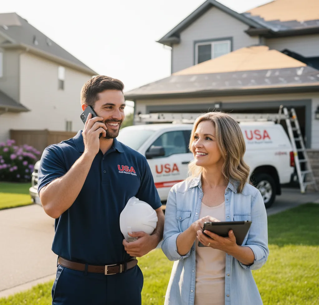 USA Roof Repair Experts customer support in Covington